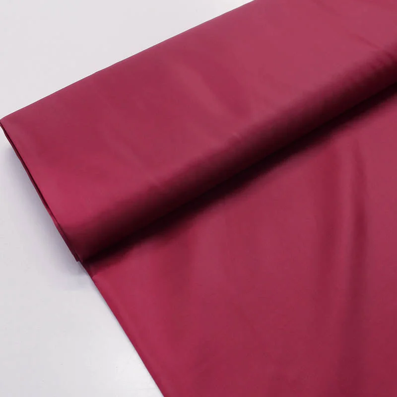 Dressmaking Anti Static Polyester Lining Fabric - Red Wine Tunics Custom made