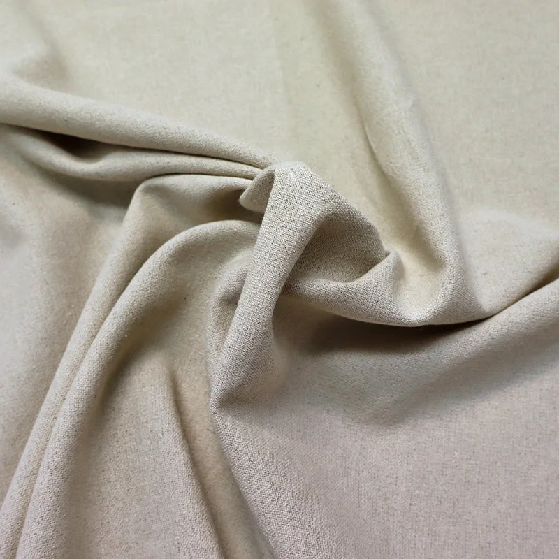 Dressmaking Linen Cotton - Natural Maxi Flowy Bohemian