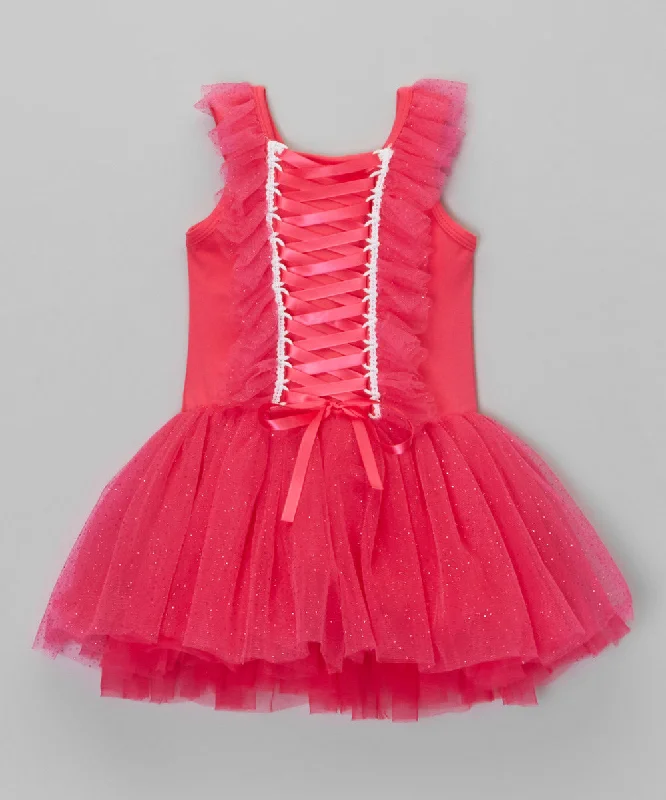 Hot Pink Princess Dress A-Line Day Work