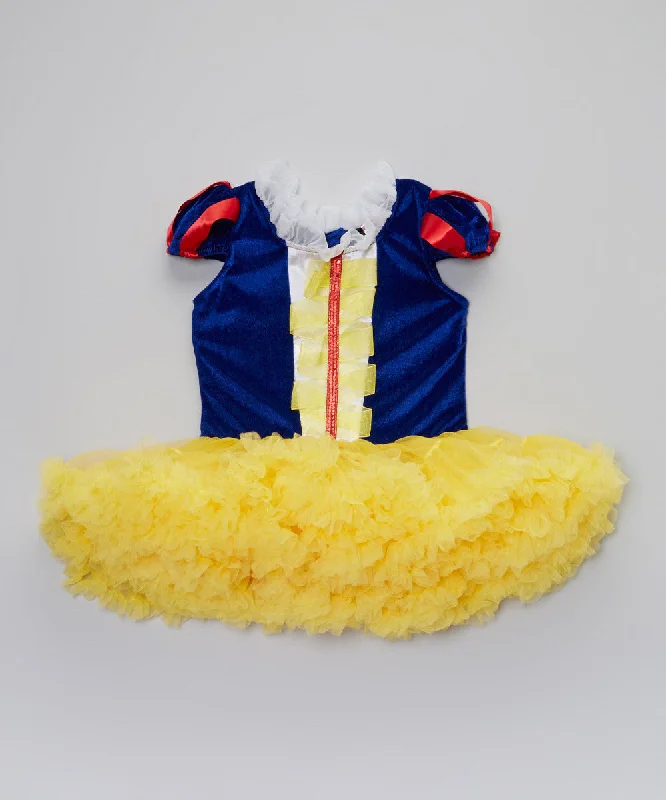 Snow White Fluffy Dress Tunics Travel practical