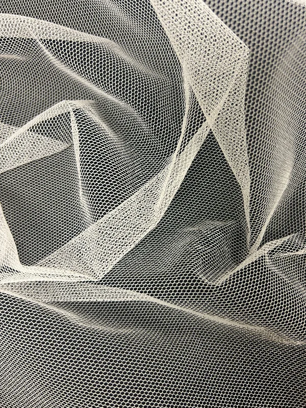 White Dress Net - Fantasy Square Neckline Feminine